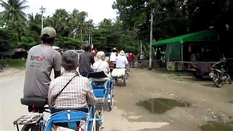 Trishaw Ride In Danauphyu Myanmar Youtube