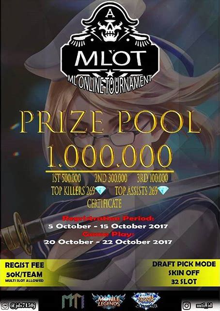 Simply pick a poster template, then add your details. Turnamen Mobile Legends - Mobile Legend Online Tournament