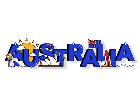 Australia 🇦🇺🦈🏄🏽‍♂️😊 By Mat Voyce On Dribbble