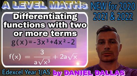 Find recent past exam papers from edexcel. A Level MATHs Edexcel Pure 1 Differentiating functions ...