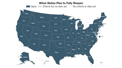 See Reopening Plans And Mask Mandates For All 50 States The New York