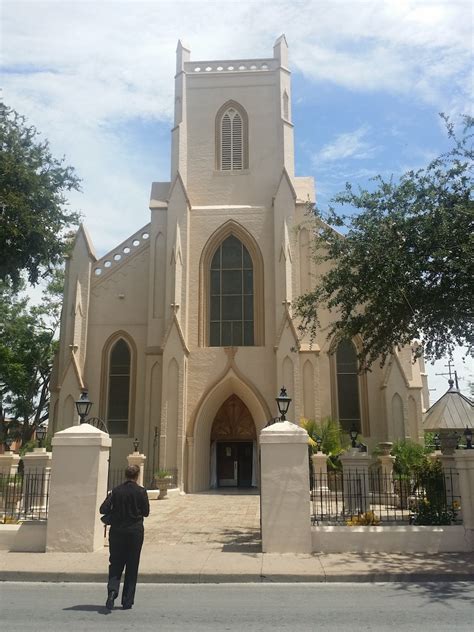 Immaculate Conception Cathedral And Cemetery Texas Time Travel