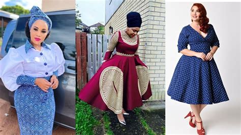 Shweshwe Dresses For Makoti 2024 Top Trending Stylish Unique