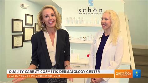 The Cosmetic Dermatology Center L Dr Nicole Hayre Youtube