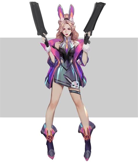 Artstation Battle Bunny Miss Fortune Concept In 2022 League Of