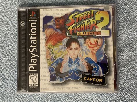 Street Fighter Collection 2 Ii Sony Playstation 1 Ps1 Rare Capcom Promo New 13388210381 Ebay