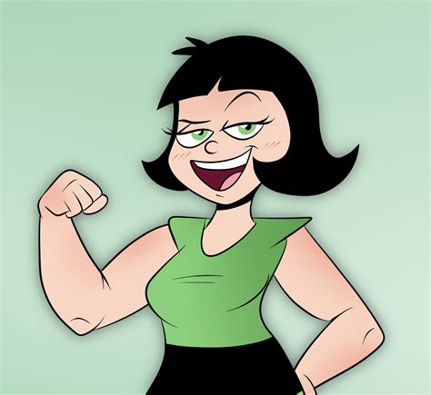 Cartoon Muscle Girl Telegraph