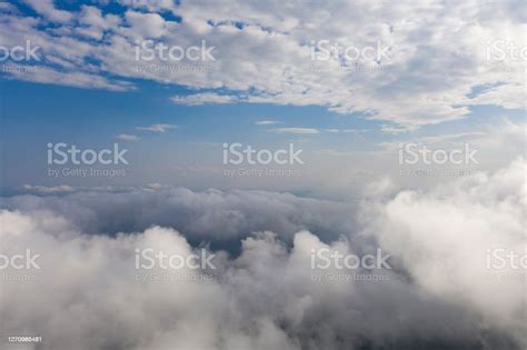 Sea Of Clouds Above The Stratosphere Stock Photo Download Image Now