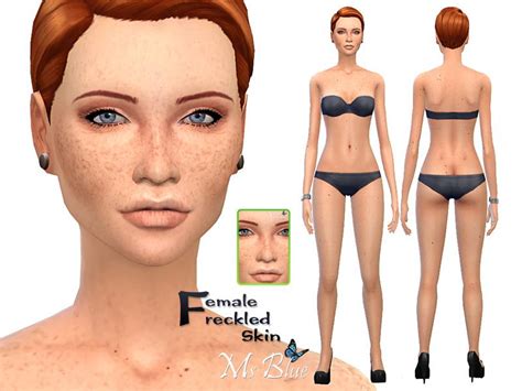 Sims 4 Freckles Mods And Cc — Snootysims