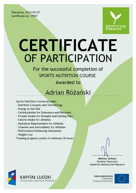Nasm nutrition certification test aims to create the best nutrition coaches out there. About Adrian - My Coach