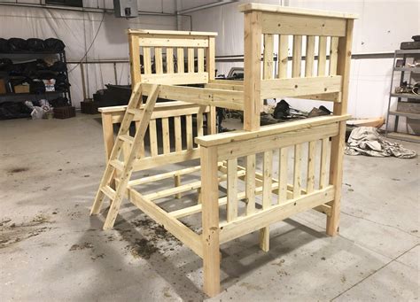 Simple Bunk Bed Plans Twin Over Full Ana White