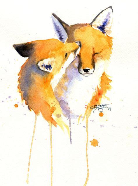 21 Fox Watercolour Ideas In 2021 Watercolor Fox Fox Art Fox Painting