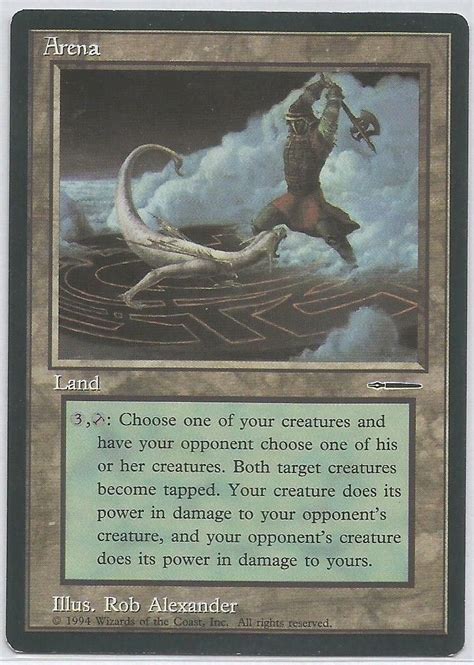 1x 1994 Mtg Arena Rob Alexander Media Promo Mint Nm Magic Cards