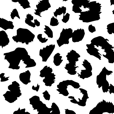 black and white cheetah print clipart - Clip Art Library