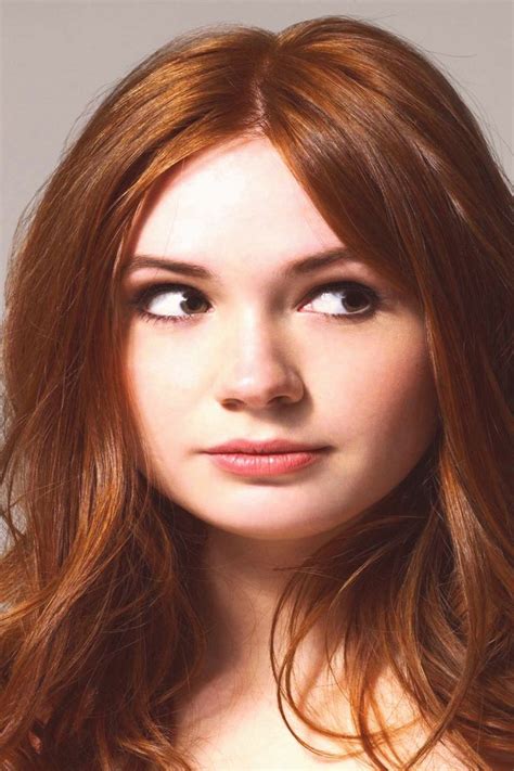 celebrity karen gillan actresses united kingdom actress face redhead scottish 1440x2560 mobile