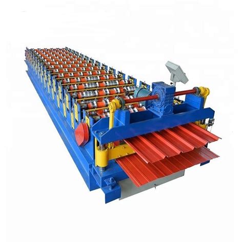 Colored Steel Ibr Corrugated Roofing Sheet Roll Forming Machine With
