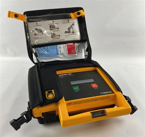 Physio Control Lifepak 500 Bi Phasic Aed Avobus Medical Equipment