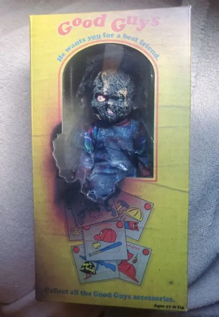 Neca Burned Charred Chucky Figure Limited Edition Childs Play