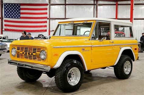 Mellow Yellow Bronco Is Summertime Distilled Ford