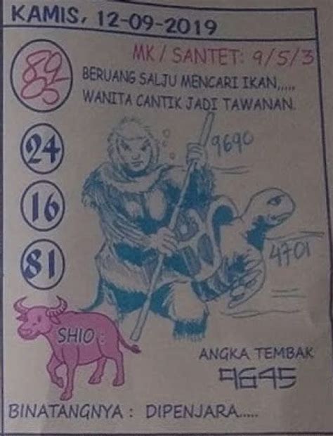 Syair Togel Hongkong Hari Ini 12 September 2019 | Pencari ikan, September, Binatang