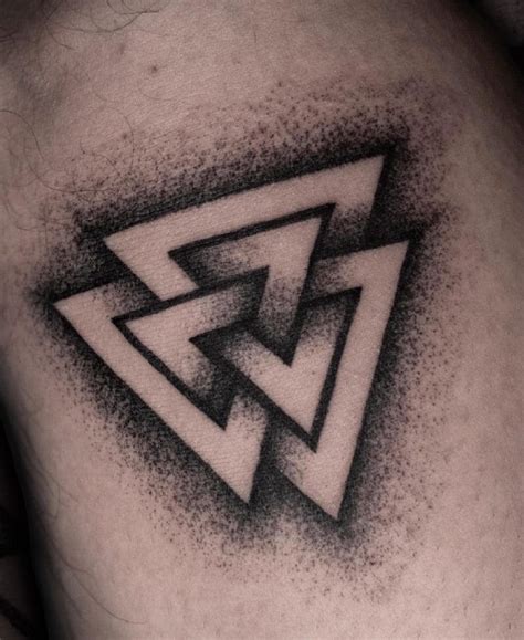 Valknut Tattoos Norse Symbol Explained A Quick Easy To Design Talk
