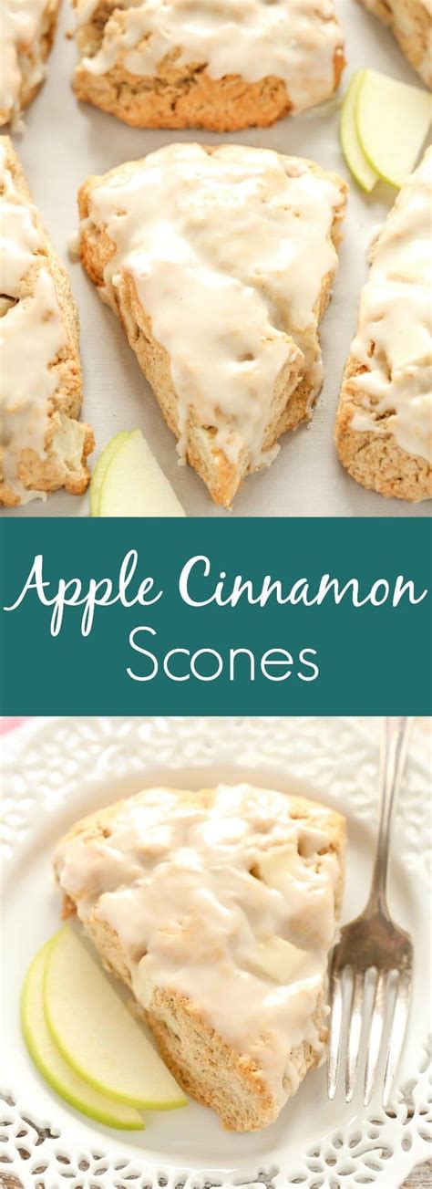 Apple Cinnamon Scones Make A Perfect Fall Treat These Scones Are Not