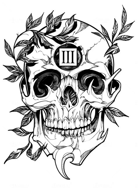 Mauricioobecker I Will Make The Best Design Of Skulls And Bones For