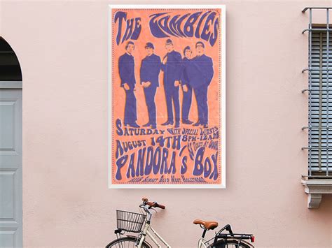 Zombies Concert Poster By Nicki Zwinski On Dribbble