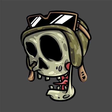 Skull Pilot Skull T Shirt Teepublic