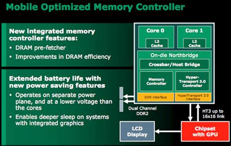 New Memory Controller Amds Next Generation Mobile Architecture