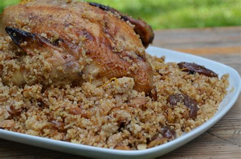 Lamb tagine with dates and apricots. Roast Chicken with Couscous, Prunes, Apricots, Dates ...