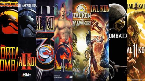 The Evolution Of Mortal Kombat Games YouTube