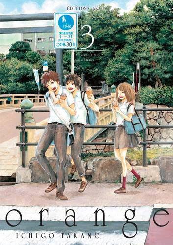 Vol3 Orange Ichigo Takano Manga Manga News
