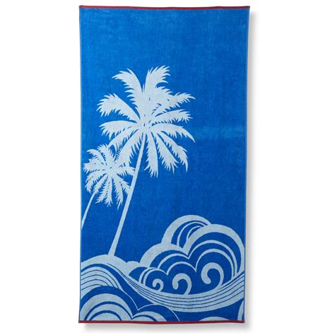 Essential Home Beach Towel Palm Trees 34x64