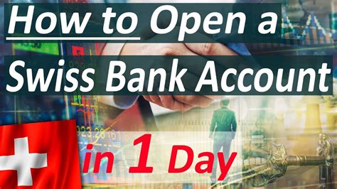 Opening a bank account in switzerland as quickly as possible following your arrival is highly recommended. How to Open a Swiss Bank Account in One Day (2021) - YouTube