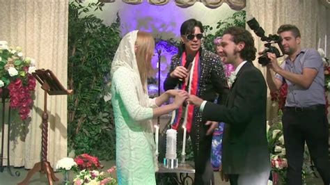 Shia Labeouf Married Mia Goth In Las Vegas Popsugar Celebrity Uk