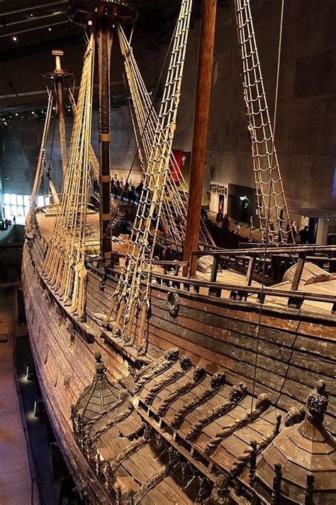 Vasa Museum Sweden Segelbåtar Segelfartyg Segling