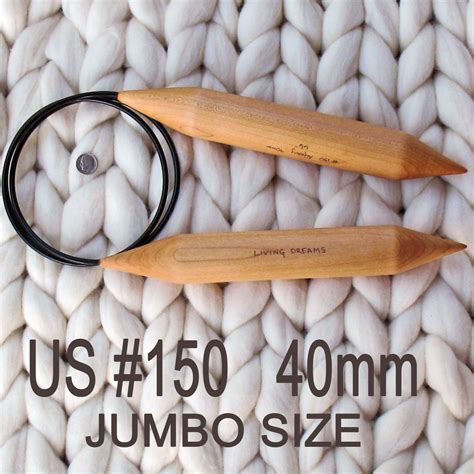 Perfect for extreme giant knitting. Jumbo Knitting Needles for Super Chunky Merino Blankets ...