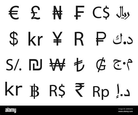 Ruble Currency Symbol Black And White Stock Photos And Images Alamy