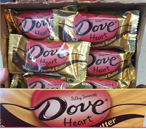 Dove Peanut Butter Hearts Peanut Butter Peanut Chocolate Candy