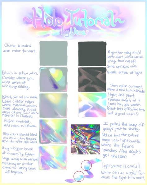 Vera On Twitter Holographiciridescent Material Tutorial That May Or