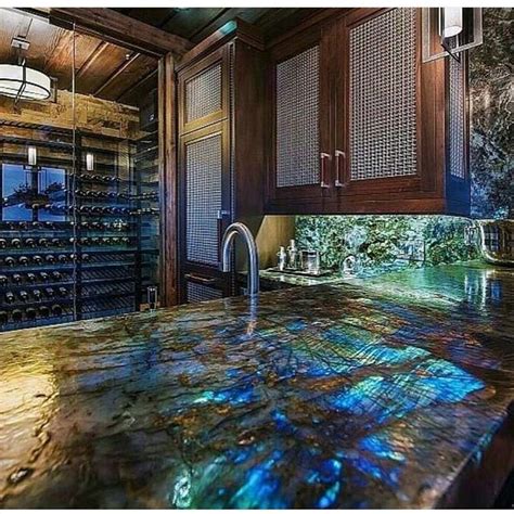 Omgi Have Found My Dream Tabletop Made Of Labradorite What Stone