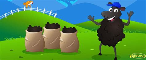 Baa, baa, black sheep, have you any wool? Baa Baa Black Sheep | Nursery rhymes | KidloLand