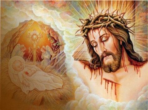 Religijne animowane obrazki Jezus Chrystus na krzyżu Jesus Crown