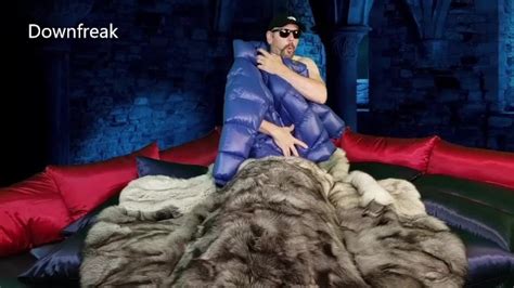 Downfreak Humping His Fox Fur Blanket Until Cum