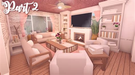 Blush Pink Aesthetic Bloxburg Living Room Ideas Living Room Ideas On
