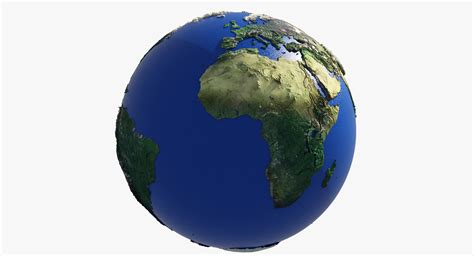 Artstation 3d Model Earth Globe Hd Resources