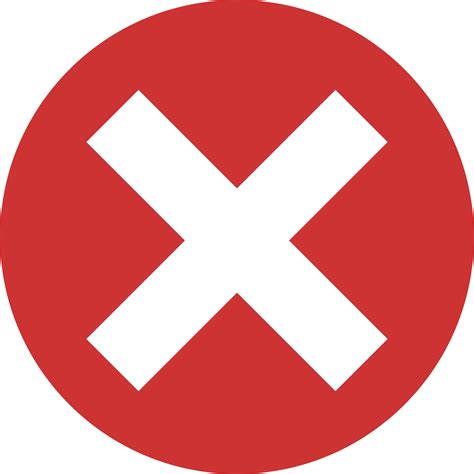 White With Red Circle X Logo Logodix