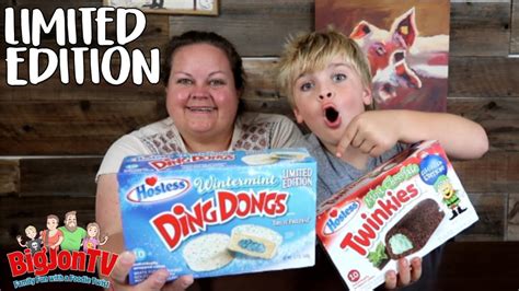 Limited Edition Hostess Twinkies And Ding Dongs Taste Test Tuesday YouTube