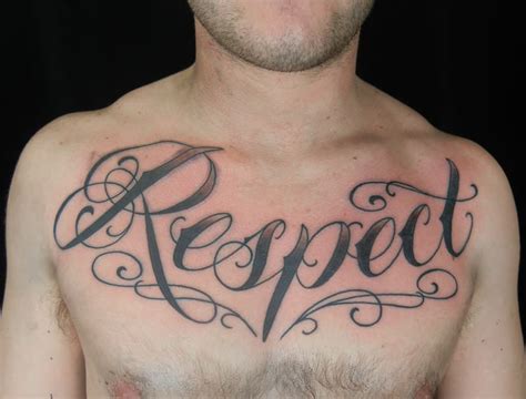 Respect Tattoos For Men Ideas And Inspiration For Guys